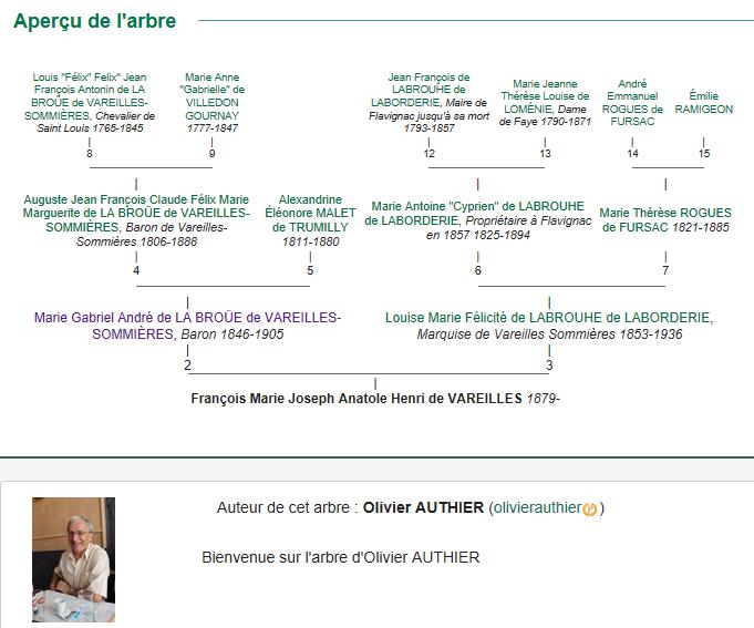 Lechâteau de la famille VareillesSommières vu depuisle cimetière